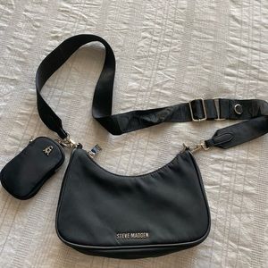 Steve Madden Bvital Black Shoulder Bag